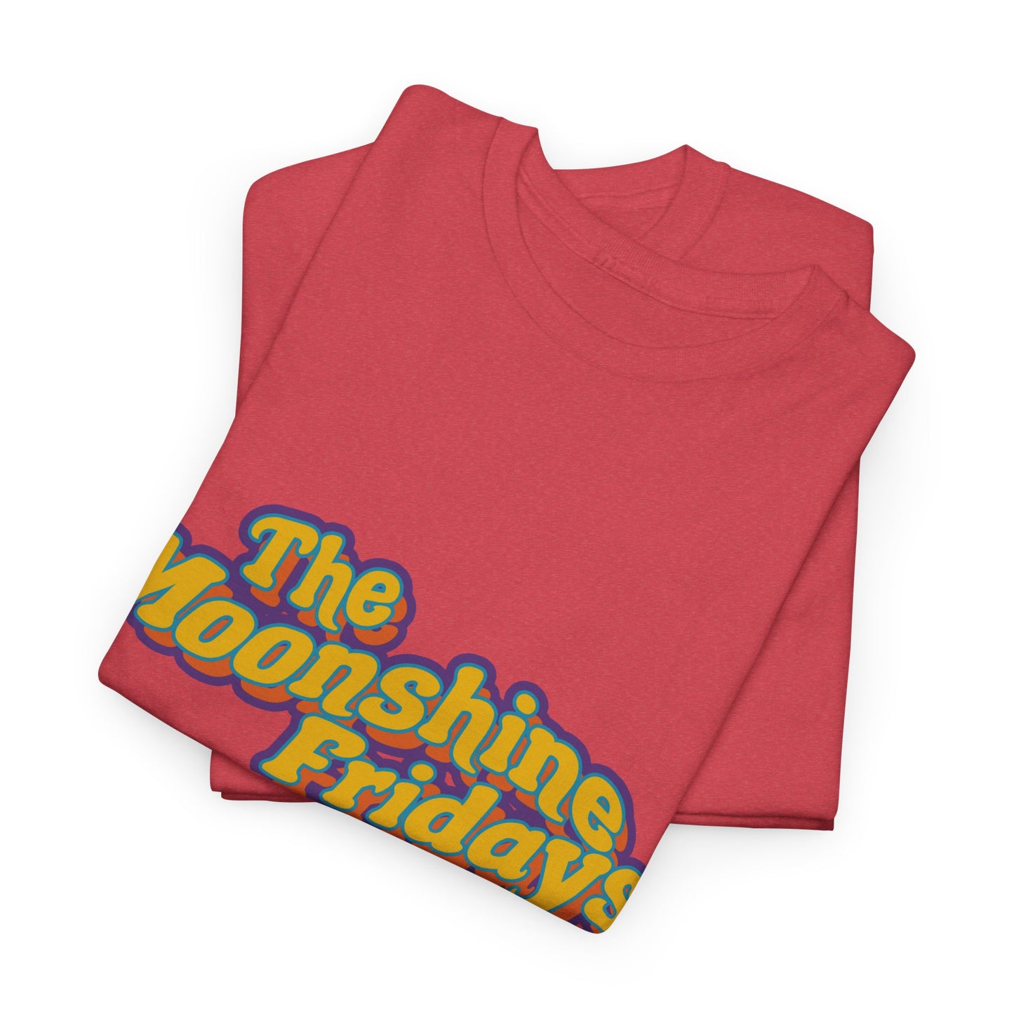 Moonshine Fridays T-Shirt - Raucous Red