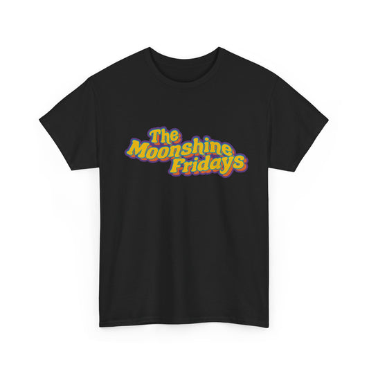Moonshine Fridays T-Shirt - Bodacious Black